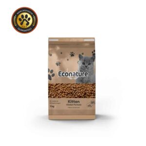 Econature Chicken Cat Food for Kittens & Adults – 1KG