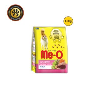 Me-O Adult Cat Food Gourmet Flavor 1.1kg
