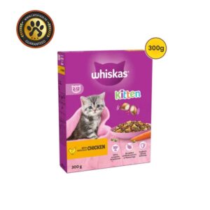 Whiskas Best Dry Cat food for kittens with Chicken, 2-12 Months